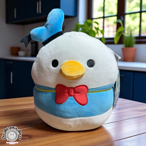 Disney NWT KellyToy Squishmallows Donald Duck 8 Inch Plush (2021) – Collectible - Picture 1 of 4